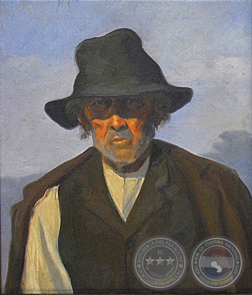 CABEZA DE VIEJO (Óleo de PABLO ALBORNO)